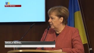 Angela Merkel Comments on Russian Aggression in Azov Sea at Ukrainian-German Business Forum