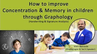 How to improve concentration and memory in children through graphology