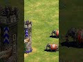 Longbowmen on top of the castle (AoE2) #Shorts