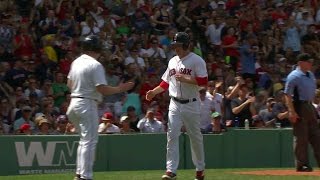 ARI@BOS: Benintendi extends lead with an RBI double