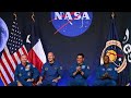 NASA reveals the four astronauts who will head to space for the Artemis III mission