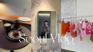 Seoul Vlog🇰🇷｜3泊4日の韓国旅行✈️｜お気に入りカフェを見つけてしまった旅☕️💞｜ホットなエリア巡り🛍️🥨｜ちゃっかり美容皮膚科も💆🏻‍♀️♡｜