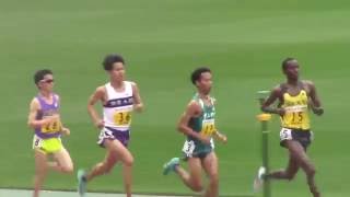 中谷圭佑  一色恭志 鈴木健吾/ 2016関東インカレ陸上男子2部3部　10000m決勝