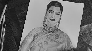Rekha ji Sketch -Shorts #rekhaji #bollywoodqueen #art #sketch