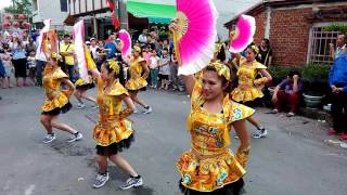 105年4月10日下營 上帝廟 繞境(下營 華誠社 女子舞蹈表演)\