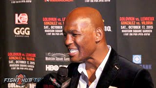Bernard Hopkins dissects & breaks down Golovkin's style- I would of disabled him! Its mental!