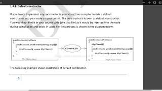 Default Constructor in java | Week 08-c