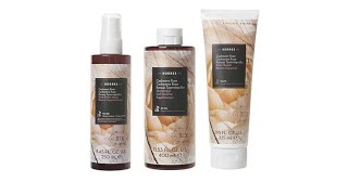 Korres Cashmere Rose Smoothing   AntiAging 3pc Collection