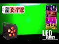 adkins professional lighting led wireless 6x5w rgbaw