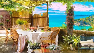Cozy Summer Day Ambience | Beautiful Corner in the Summer Garden by Seaside | Romantic Summer