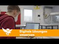 Schüler entwickeln digitale Lösungen für hybrides Lernen