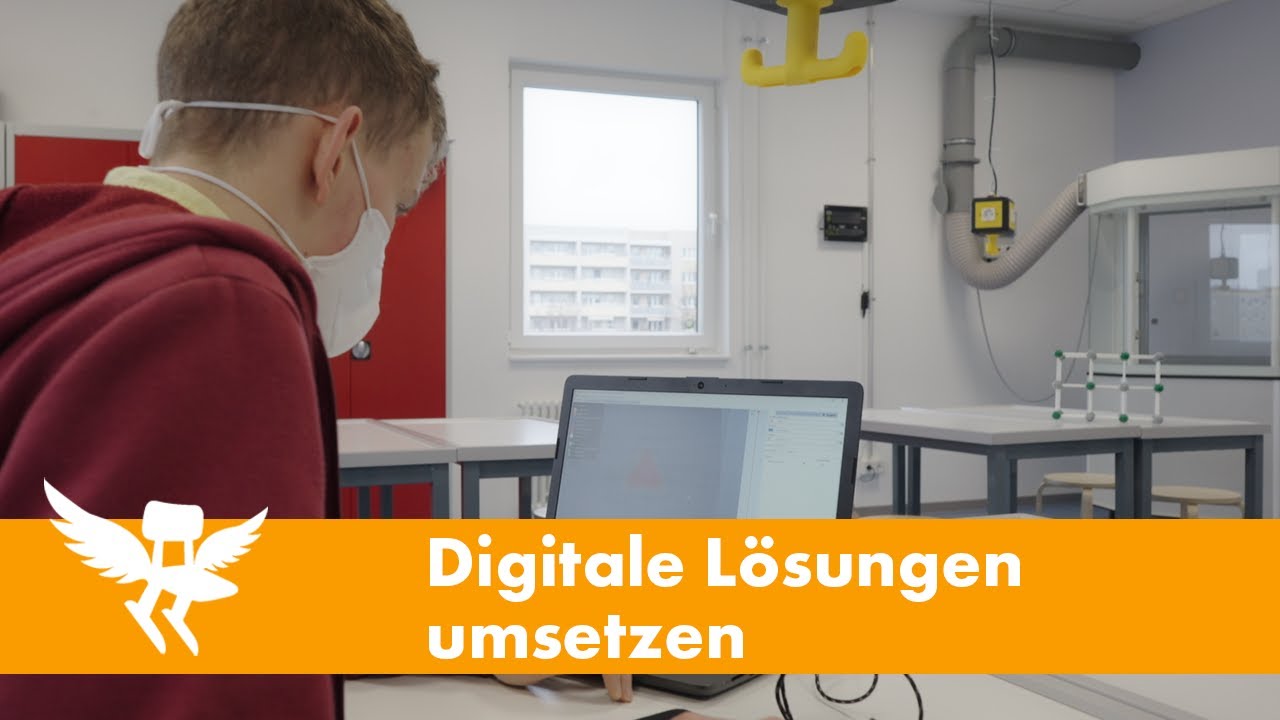 Schüler Entwickeln Digitale Lösungen Für Hybrides Lernen - YouTube