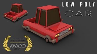 Cinema 4D Tutorial | Low Poly Car #02 | Professional Poly Modeling