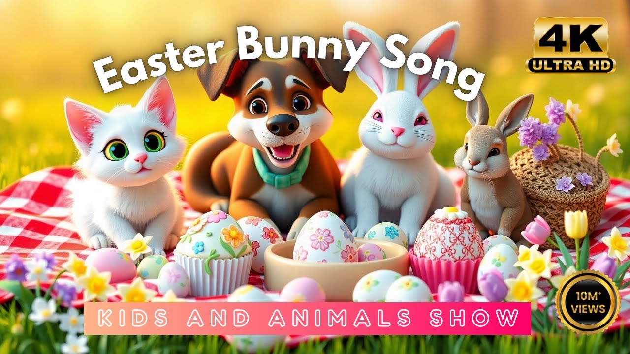 Easter Bunny Song рџђ рџћµ Fun Easter Song For Kids Nursery Rhymes Kids