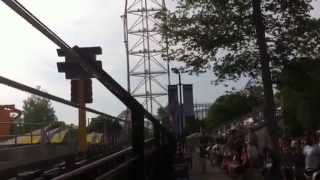 World biggest fastest roller coaster 0-120mph in 5sec ,Cedar point, Top thrill dragster