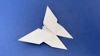 Schmetterling basteln mit Kindern | Tiere falten mit Origami Papier | Einfache Bastelideen