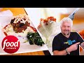 Guy Tries OUTSTANDING Vegetarian Restaurant In Albuquerque | Diners, Drive-Ins & Dives