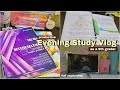 After School Evening Study Vlog 🎧| as a 9th grader | Evening to night study vlog 🖇️|