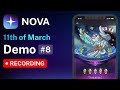 Nova Wallet Demo #8 - NFT release, EVM DApps, UI updates, New network: Integritee (11-03-2022)