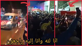 وصول جثمان شهيد الوطن سامي المرابط الى منزله الكائن بحي القلالات المكنين