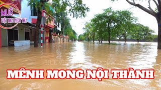Huế nhiều tuyến đường trong Nội Thành còn ngập tràn lan thế này