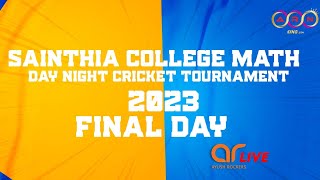 SAINTHIA COLLEGE MATH CRICKET TOURNAMENT FINAL MATCH AND PRIZE CEREMONY