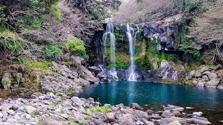 【天帝淵瀑布천제연폭포】西歸浦 - 韓國濟州 Cheonjeyeon Falls Seogwipo - Jeju, South Korea