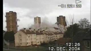 paisley renfrewshire foxbar highflats blowdown 12/12/04