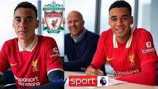 JAMAL MUSIALA SIGNS FOR LIVERPOOL IN RECORD-BREAKING DEAL UNDER ARNE SLOT