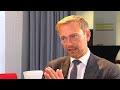 Exklusiv: FDP-Chef Christian Lindner im Sommerinterview