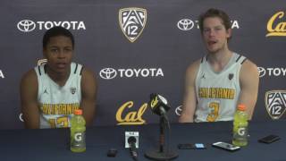 Cal Men's Basketball: Charlie Moore \u0026 Grant Mullins Press Conference (2/6/17)