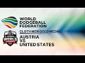 Austria vs United States / Gold Medal - Cloth Men / Dodgeball World Championships 2024