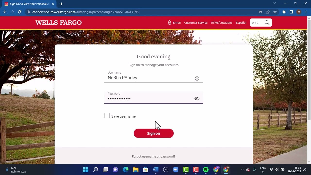 Www.wellsfargo.com Login | Wells Fargo Online Banking - YouTube