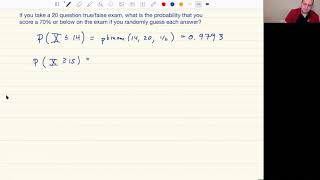 Binomial Distribution (Example 1)