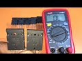 2sc5200 and 2sa1943 transistor checking for making amplifier