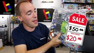 GOT A $50 LEGO FLEA MARKET BAG FOR $20!