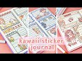 stickers journaling 💕cute kawaii sticker🌈 Immersive ASMR bullet journal | Compilation Ep.20