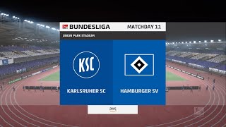 FIFA 22 | Karlsruher SC vs Hamburger SV - 2. Bundesliga | Gameplay