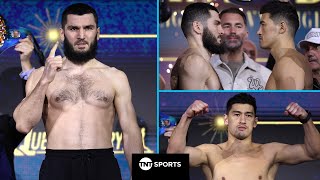 FULL Artur Beterbiev vs Dmitry Bivol weigh-in for FINAL explosive face-off 👀 🥶🏆 #TheLastCrescendo