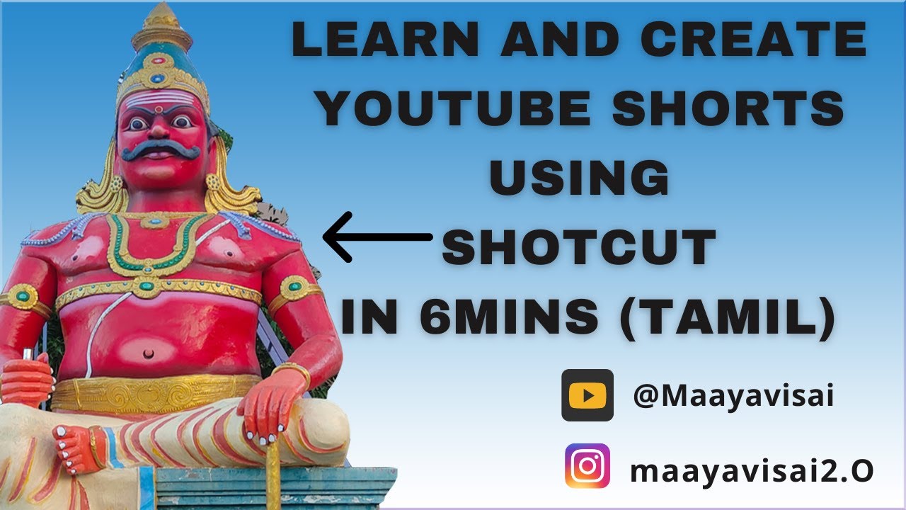 Youtube Shorts Tutorial Tamil Tutorial Shotcut Youtube