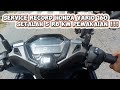 honda Vario 160 ABS servis record setelah jalan jarak tempuh 5 RB !!!