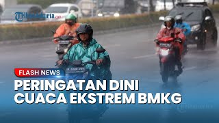 Peringatan Dini Cuaca Ekstrem BMKG, Jumat 28 Februari 2025: 7 Wilayah Berpotensi Hujan \u0026 Angin