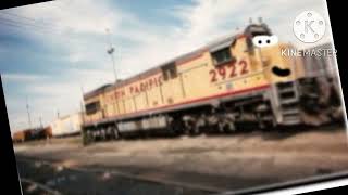 Union Pacific #2922 hates astroids￼￼