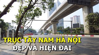 CẢNH TƯỢNG ĐẸP VÀ HIỆN ĐẠI TRỤC TÂY NAM HÀ NỘI ĐƯỜNG NGUYỄN TRÃI CÁT LINH HÀ ĐÔNG