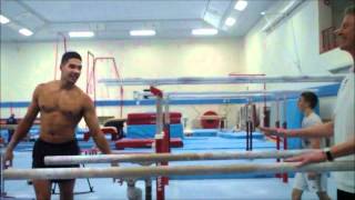 Gymnastics At Lilleshall With Louis Smith