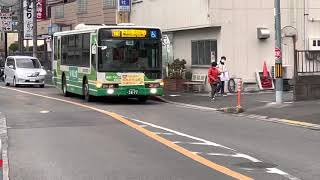 西冠　高槻市営バス16系統下田部団地行き発車