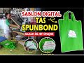 SABLON DIGITAL Tas Spundbond Untuk Kelulusan Siswa Bahan 3G Jet Opaque