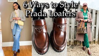 6 WAYS TO STYLE PRADA LOAFERS | PRADA LOAFERS OUTFITS for any occasion | by Crystal Momon