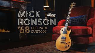 Introducing the Gibson Custom Mick Ronson 1968 Les Paul Custom Collectors Edition