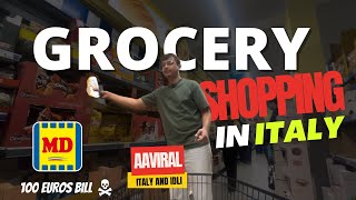 100 EUROS spent at MD Discount in Italy CHANGED Everything! Exploring Supermarkets in Italy 2025